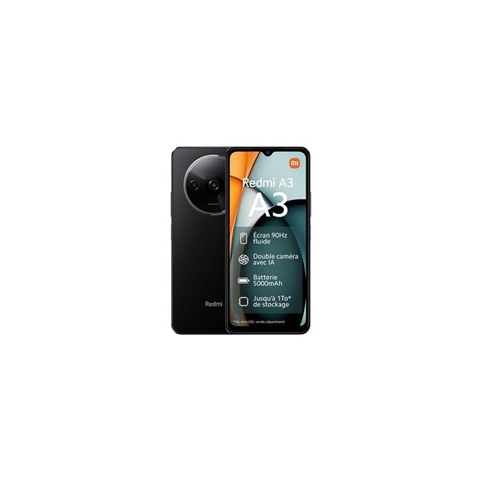 XIAOMI Smartphone Redmi A3 4/128 Noir