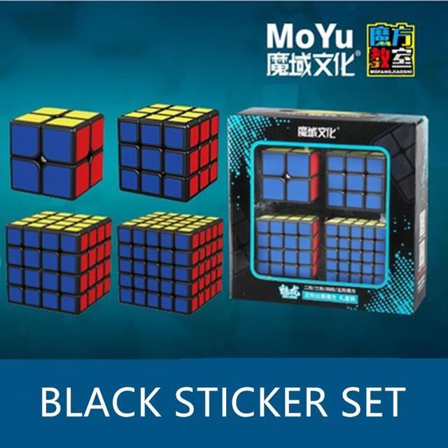 SQ1 - MFJS Moyu Cube magique en fibre de carbone pour enfants