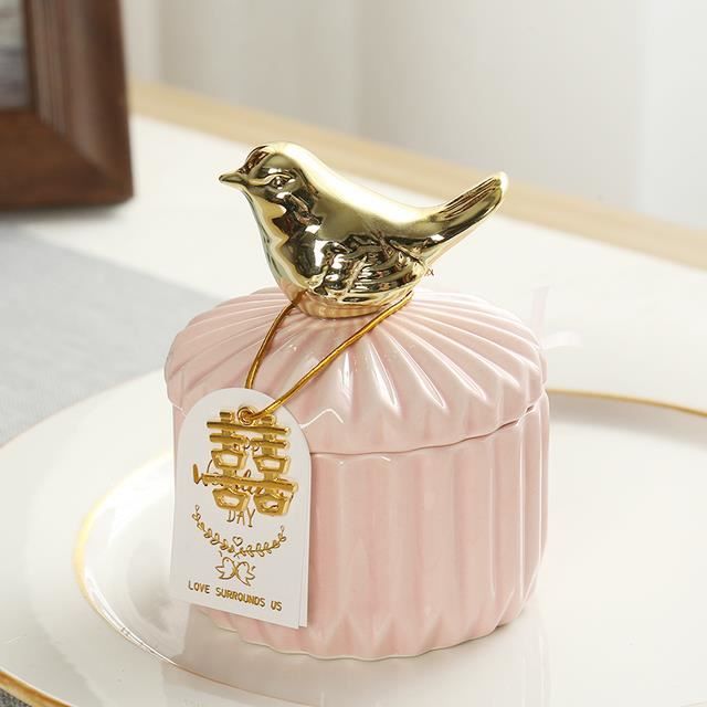 Bocal de Rangement en Céramique en Forme d'Éléphant, Boîte Décorative Tridimensionnelle pour Bonbons, Grains de Café, Herbes Médicinales, Haute Qualité  15