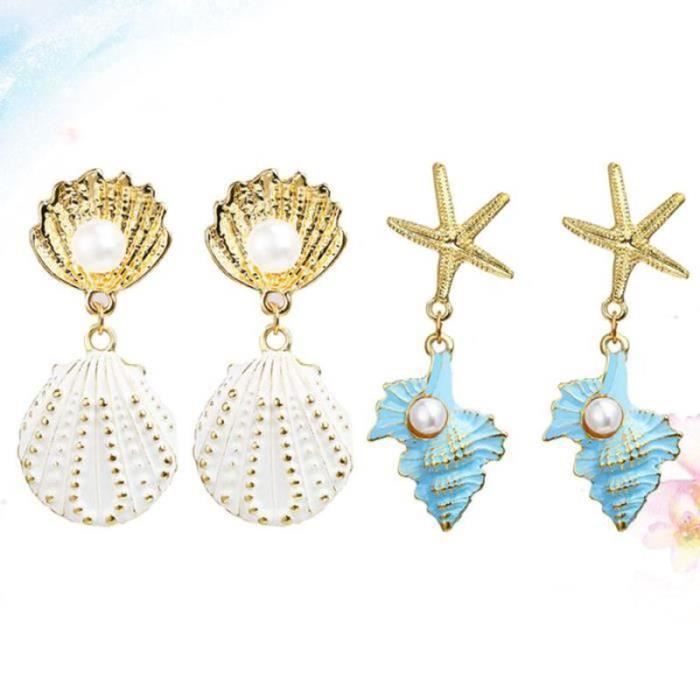 Boucles D'oreilles Argent 925 - 2 Paires Pégase Licorne & Panda - Pour Filles - Fermoir Papillon - Taille Petite (6x8 Mm & 8x7 Mm)