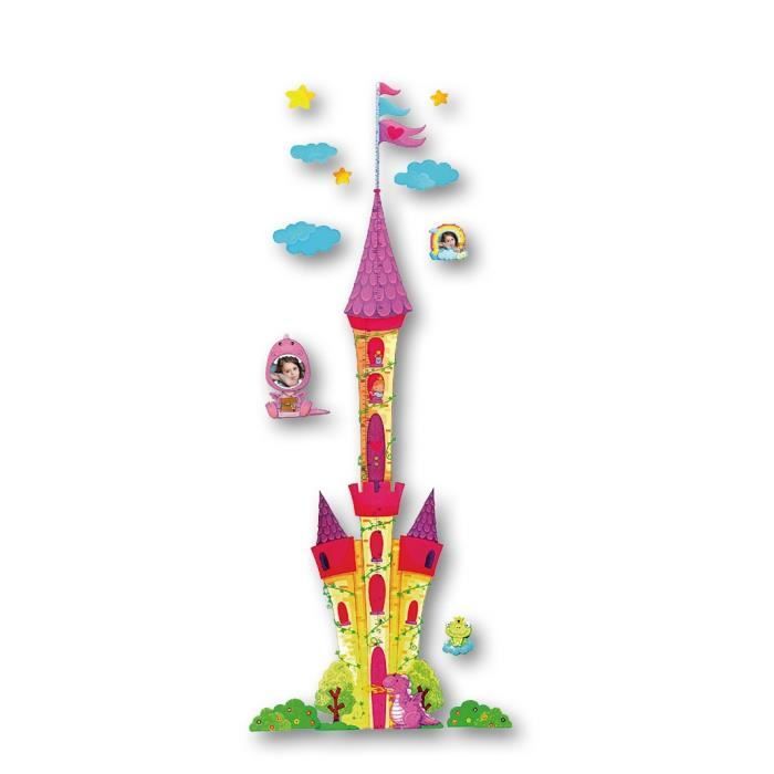 SURENHAP Sticker Mural Château Autocollants muraux PVC auto-adhésif