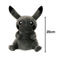 Look & Feel Peluche Pokemon Pikachu Noire - Black Edition - Peluche du Célèbre Dessins Animé - Plush - Jouet pour Enfant - Adulte-1