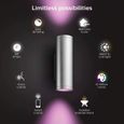 Philips Lighting Hue White and Color Ambiance Appear, Applique murale ronde inox-1