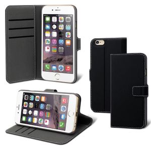 Coque Portefeuille Pour IPhone 6S Plus - Neuve, Fermeture Magnétique, Couleur Rose