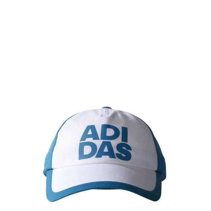 Casquette junior adidas graphique bleu blanc blanc 2 6 ans Cdiscount Sport
