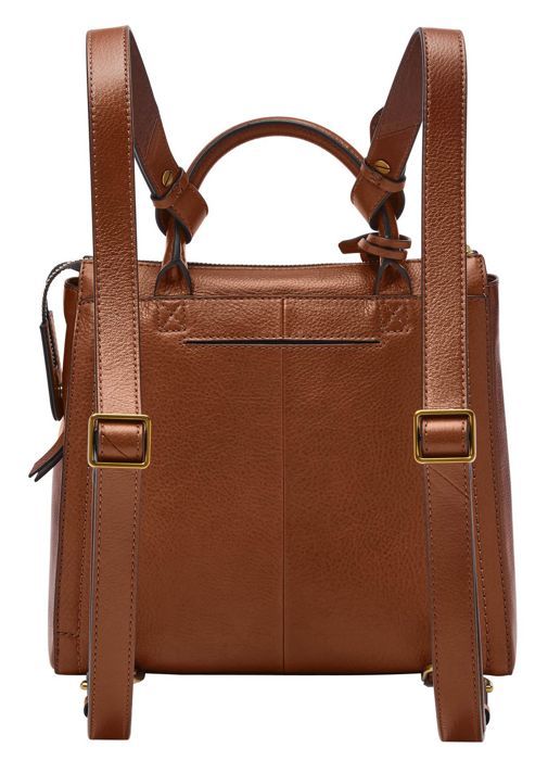 FOSSIL Sac a dos marron pour femme Parker Backpack Mini XS 181926 marron Cdiscount Bagagerie Maroquinerie