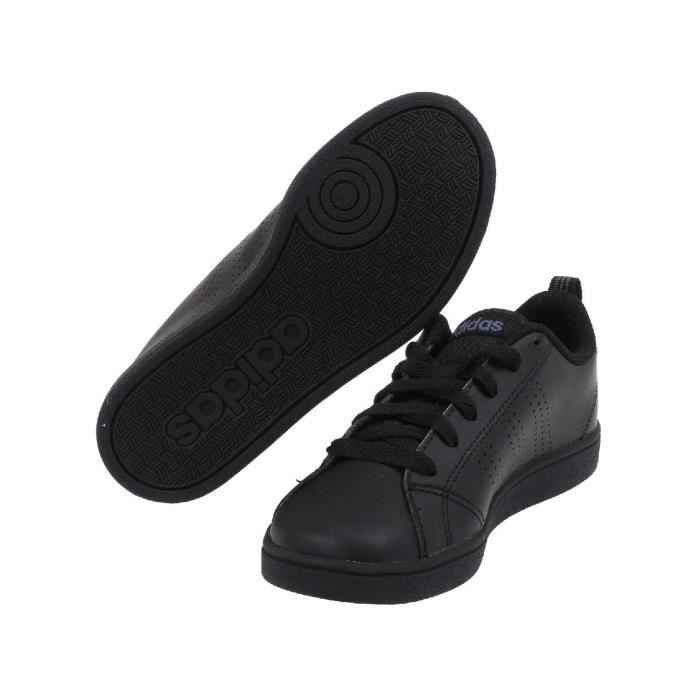 Chaussures mode ville Adidas neo Advantage noir jr Synthetique Lacets Look streetwear