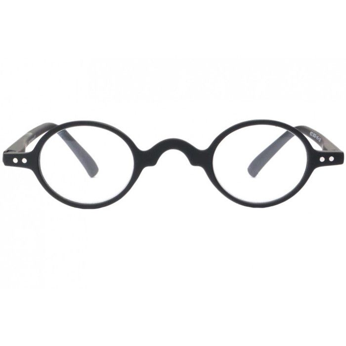 Lunettes De Lecture Rondes Vintage Bleues - Dioptrie +2.00 - Neuf Avec étui