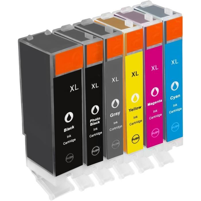 Cartouche D'encre Compatible CANON CLI-551BK XL  6508B001  Photo 11ml Tinca104