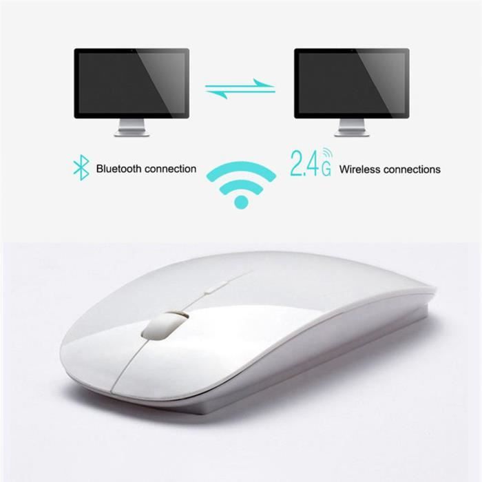 TD® Souris sans fil optique mouse Blu-ray ultra slim plate extra
