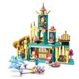LEGO® 43207 Disney Le Palais Sous-Marin D’Ariel, Ensemble à Construire Château de Princesse, Avec Mini Poupée La Petite Sirène-2