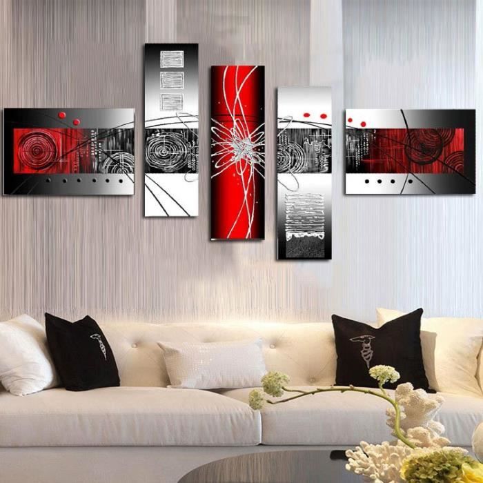 Images sur toile sur cadre 195 x 80 cm abstrait art pret a accrocher 6808