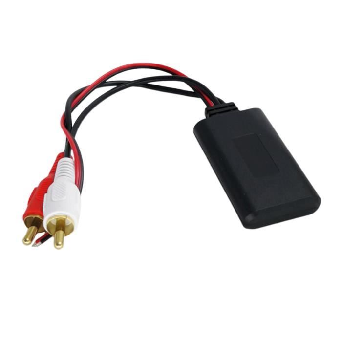 Qiilu module Bluetooth de voiture Adaptateur RCA Radio Bluetooth 5.0 Câble  de musique Audio sans fil pour voiture automatique - Cdiscount Informatique