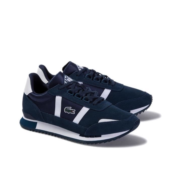 Basket Lacoste PARTNER RETRO Bleu Cdiscount Chaussures
