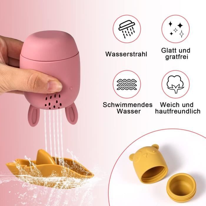 7 Pièces Jouets De Bain Pour Bébé,Mignons Colorés Jouet De Bain En 7 Pièces Jouets De Bain Pour Bébé,Mignons Colorés Jouet De Bain En