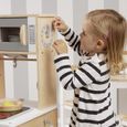 howa - Cuisine en bois pour enfant avec plaque de cuisson LED 4820-3