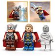 LEGO® 76207 Marvel Attaque sur le Nouvel Asgard, avec Figurines de Thor des Avengers et son Marteau, pour Enfants de 7 Ans et Plus-3