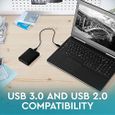 Western Digital WDBU6Y0020BBK Disque dur externe 2 To USB 3.0 WDBU6Y0020BBK-WESN-3