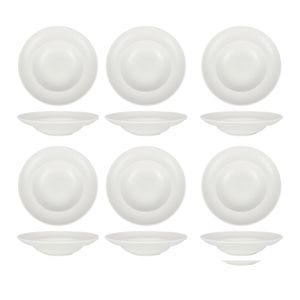 Assiette jetable 23cm Ronde argent - lot de 8 vaisselle jetable