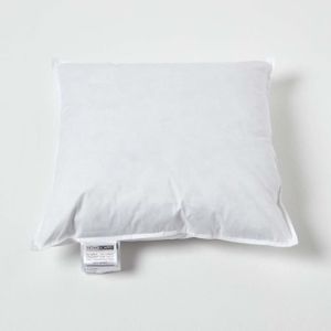 Swandream Lot De 4 Coussins Carrés 40x40 Cm – Garnissage Plumes & Microfibre – Moelleux Et Doux – Pour Canapé, Lit, Déco