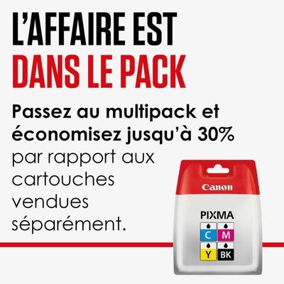Lot De 5 Cartouches D'encre Compatibles Canon PGI-550 / CLI-551 XL - Pour Imprimantes Série Pixma