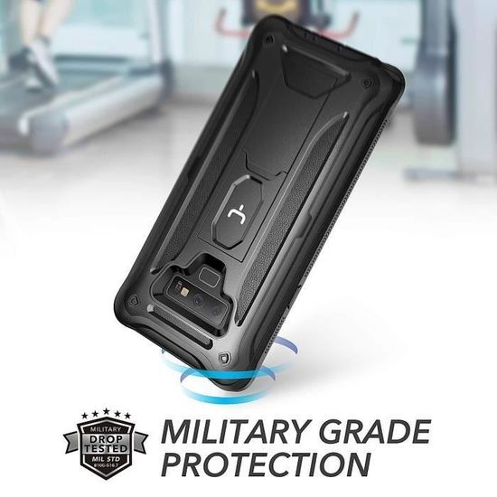 Coque Intégrale de Protection Robuste Antichoc avec Clip de Ceinture pour Samsung Galaxy Note 9 2018 Béquille Unicorn Beetle PRO Noir Protecteur d'écran Intégré SUPCASE Coque Samsung Note 9 Coque Intégrale de Protection Robuste Antichoc avec Clip de Ceinture pour Samsung Galaxy Note 9 2018 Béquille Unicorn Beetle PRO Noir Protecteur d'écran Intégré SUPCASE Coque Samsung Note 9