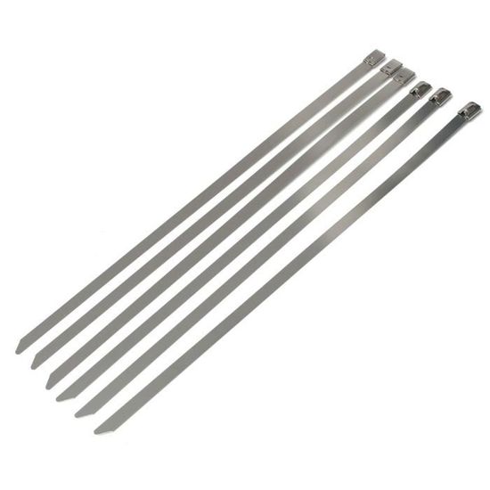 Bande Isolante Thermique échappement - 5m X 50mm, Fibre De Verre, Résiste à 280°C, Avec Attaches | Pour Moto, Voiture, Tuyaux - 7