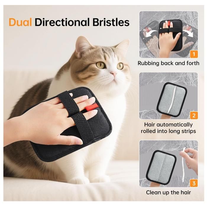 Lot De 2 Gants Magnétiques Réutilisables Pour Enlever Les Poils Danimaux De Compagnie Principe Electrostatique Brosse A Peluches Brosse A Poils Danimaux Pour Animaux De Compagnie Canapes Et 92123668