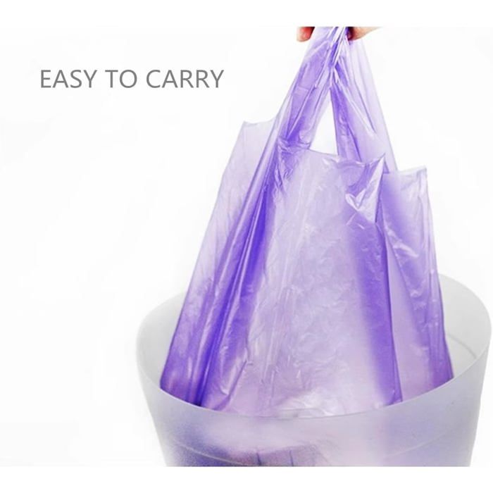 Lot De Sacs Poubelle En Polyéthylène Ultra Résistants Avec