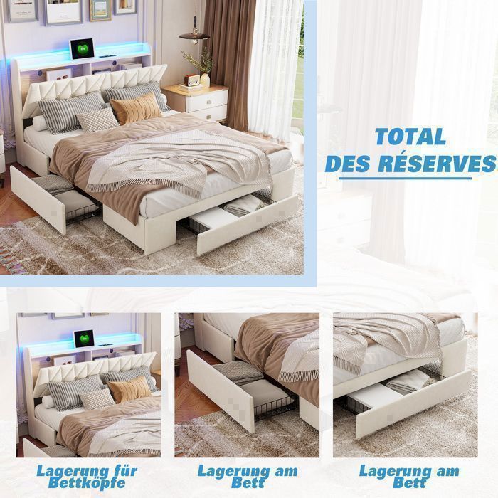 Sitemapcdatahttpsaudekniqoocomlit Avec Tiroirs 140x190