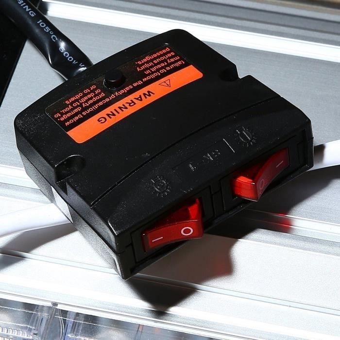 GOTOTOP Barre lumineuse stroboscopique à LED Barre Lumineuse