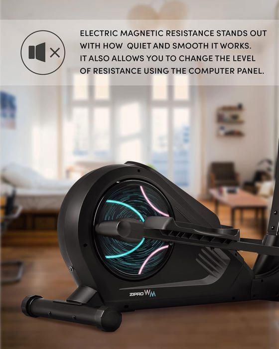 Zipro Crosstrainer Heat, elliptique jusqu'à 150 kg, équipement d