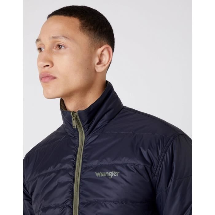Veste De Pluie Réversible Vintage Wrangler Niagara Pour Homme - Taille S, Jaune En PVC