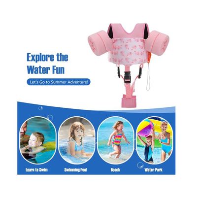 Gilet de sauvetage pour enfants, manchon de bras flottant pour bébé, anneau flottant, équipement de natation pour enfants, jouets de piscine, gilet de sauvetage réglable  18