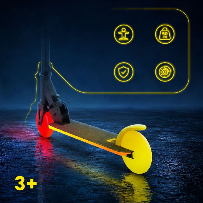 Trottinette Aluminium Frein Arrière GOPLUS Trottinette Enfant Pliable Avec Roues Lumineuses LED – Guidon Réglable 3 Hauteurs Aluminium, Frein Arrière, Pour Garçons Filles Dès 3 Ans Jusqu'à 50 Kg Trottinette Aluminium Frein Arrière GOPLUS Trottinette Enfant Pliable Avec Roues Lumineuses LED – Guidon Réglable 3 Hauteurs Aluminium, Frein Arrière, Pour Garçons Filles Dès 3 Ans Jusqu'à 50 Kg
