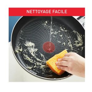 Tefal - Casseruola con coperchio DUETTO 28 cm