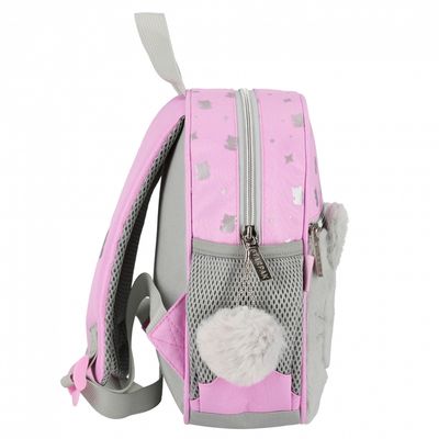 Sac à Dos Peluche Pour Enfant 3-5 Ans - Cartable Doux Avec Doudou Amovible - Idéal Maternelle, Voyage, Petit Cadeau - 11