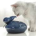 Distributeur d'eau électrique en céramique pour animaux de compagnie de fontaine d'eau de fontaine de chat LZX90723737_ion-0