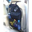 Kabalo Universel organisateur siège arrière de voiture voyage avec porte-boissons - parapluie et 7 velcro étanche compartiments d...-0