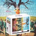 500pcs Puzzles de Squid Game avec 8 Cartes de Personnage Jeux DIY Cadeau pour Adult Enfant 50.8cm x 36cm-0