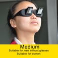Lunettes de Soleil,lunettes paresseuses pour hommes,femmes et enfants,verres de lecture confortables,vue - Type ATZNLR01-Medium-0