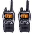 Midland XT70 Portable radio 2 bandes PMR-LPD 446 MHz, 433 MHz 93-channel (pack de 2)-0