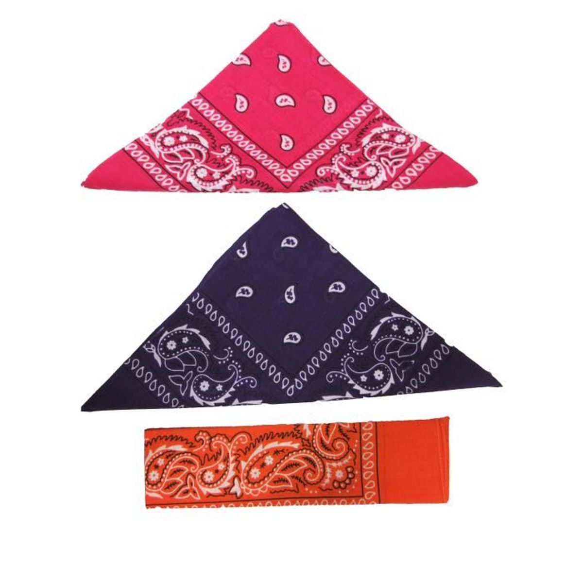 Foulard / Bandana Jacob Cohën Bleu Uni - Neuf Sans étiquettes, Fabriqué En Italie