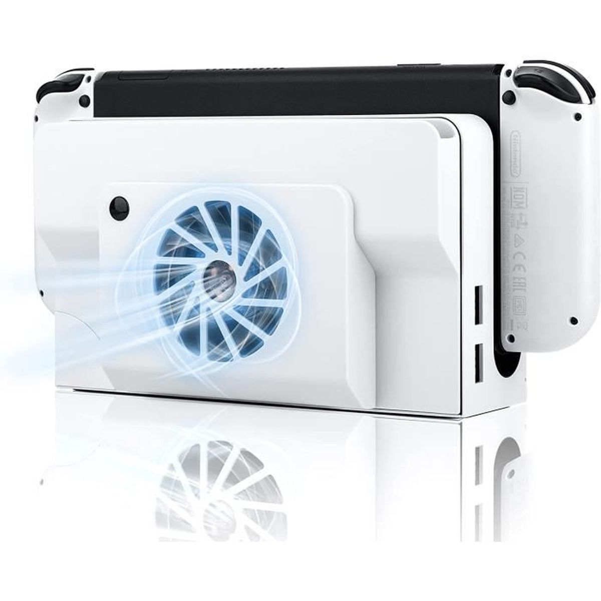 SILVER - Refroidisseur De Jeu X11 Dissipation Thermique Pratique, Console De Jeu Compacte