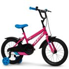 Vélo Enfant – So Sweet – Roues 16" – Age 5 à 7 ans – Stabilisateurs - Freins à étrier – Rose – Produit HUFFY