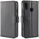 APRILLY Coque Huawei P20 Lite, Haute Qualité Cuir Portefeuille Housse Anti chocs Protection Etui Huawei P20 Lite (5.84") - Noir