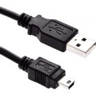 INECK Cable 2M USB - Mini USB Pour Manette PS3 Wii U. GoPro Hero4 Black Slive. GoPro Hero3 Hero3 Plus. Canon EOS 700d 77d 80d 1300d
