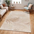 LIVABLISS SURYA Tapis d'Extérieur/Intérieur Aspect Jute VANESSA 200x275cm Beige/Ivoire