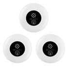 ZENTAVO TD 3 pièces Répulsif ultrasonique contre les moustiques Intelligent Répulsif à insectes Conversion de fréquence Ménage Sonique