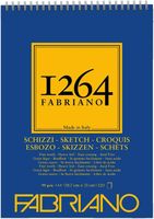Bloc Spiral Papier pour Croquis A4 - 120 feuilles, 90 g/m² - Fabriano 1264